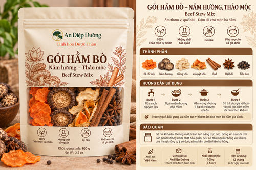 Full ingredient list and cooking guide – Beef stew mix